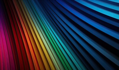 rainbow pattern wallpaper of the rainbow Generative AI