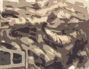 abstract background in beige and brown tones