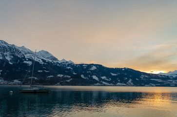 lake in the mountains