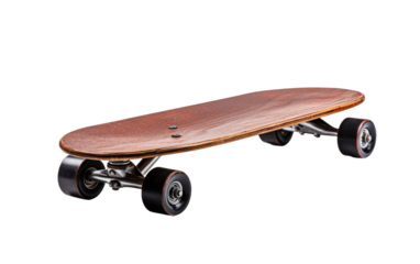 Expansive Skateboard on White or PNG Transparent Background.