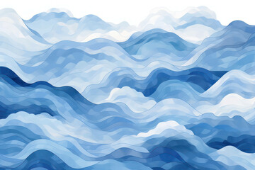Sea background watercolor abstract background wave water blue texture art illustration design ocean