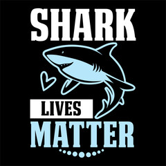 SHARK LIVES MATTER svg
