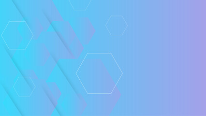 Blue and purple violet minimal shape abstract background. Vector abstract graphic design banner pattern background template