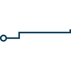 Futuristic Callout Line