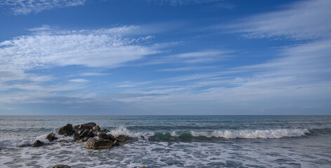 Fototapeta na wymiar sunny day on the Mediterranean coast3