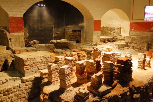 The Roman Baths in England