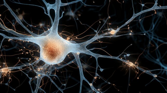 Intricate Network of Neurons and Synapses
