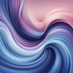 smooth swirl waves background illustration with lavender, moderate violet and corn flower blue color