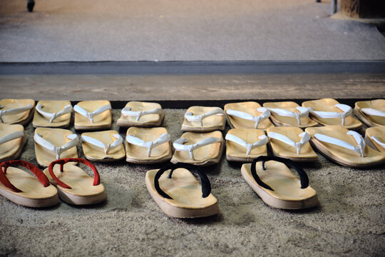 Traditional japanese sandals