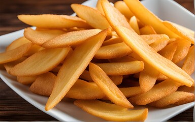Plate of finger crispy chips in Pune

