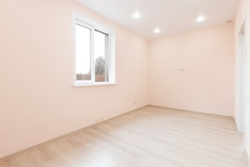 unfurnished house or apartment in bright colors