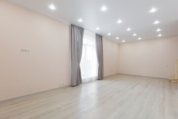 unfurnished house or apartment in bright colors