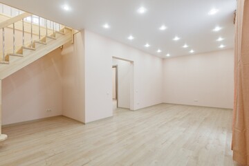 unfurnished house or apartment in bright colors