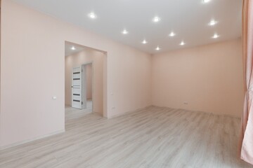 unfurnished house or apartment in bright colors