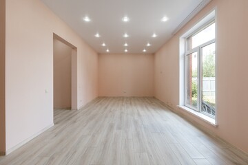 unfurnished house or apartment in bright colors