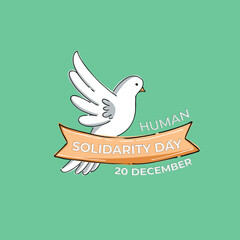  international human solidarity day best for banner design social media post design, 20 december human solidarity day, december 20, ppeace, solidarity, international, human solidarity day december 20,