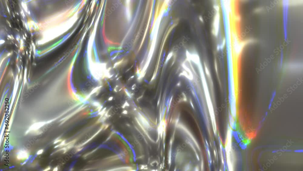 Poster abstract light glowing background with curvy and wavy lines animation