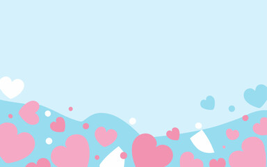 Abstract background poster floral. Good for fashion fabrics, postcards, email header, wallpaper, banner, events, covers, advertising, and more. Valentine's day, women's day, mother's day background.