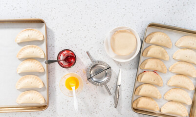 Sweet Cherry Empanadas in Air Fryer