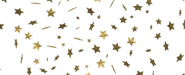 XMAS Stars - Glossy 3D Christmas star icon. Design element for holidays. -