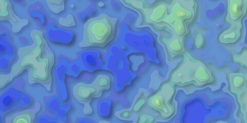 Topographic map in contour line light topographic topo contour map and ocean topographic line map with curvy wave isolines vector and Topographic map background concept. Natural printing illustrations