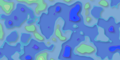 Topographic map in contour line light topographic topo contour map and ocean topographic line map with curvy wave isolines vector and Topographic map background concept. Natural printing illustrations