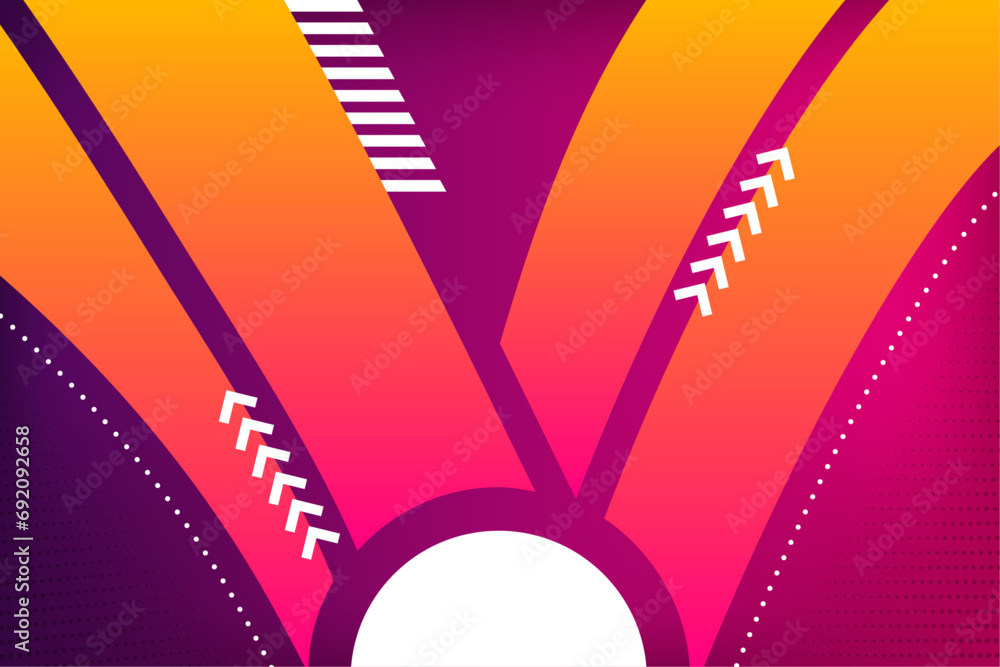 Aufkleber orange and purple gradient modern diagonal strip background. abstract modern horizontal layout. dot 