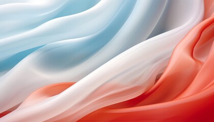 Elegant and captivating pastel abstract cloth backdrop for showcasing cosmetic products