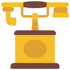 Retro Landline Phone Icon