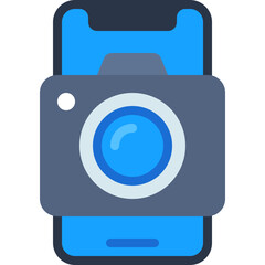 Smart Phone Camera Icon