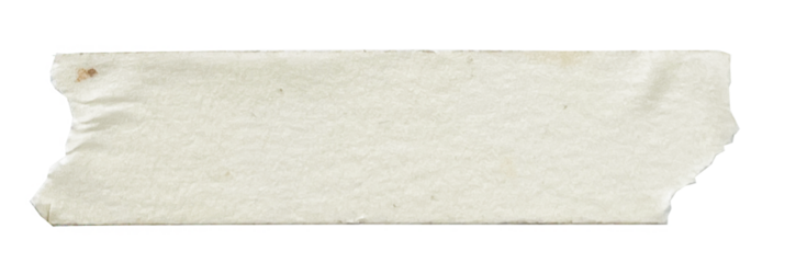 white sticker paper tape washi tape high quality isolated	