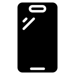 Smart Phone Oval Notch Icon