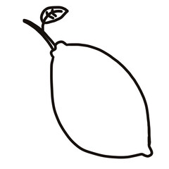 lemon lineart