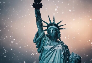 Fototapeta premium statue of liberty 