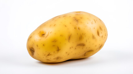 Potato in isolation on a white background