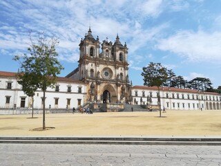 Fototapeta na wymiar Mosteiro de Alcobaça, Portugal, Important landmark