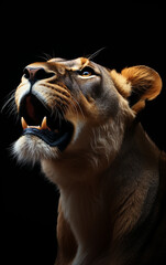 leoa poderosa - obrazy, fototapety, plakaty