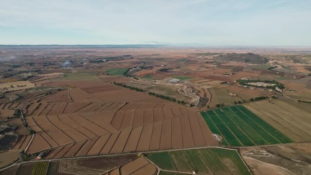 Spain&rsquo;s vast countryside captured from the sky.