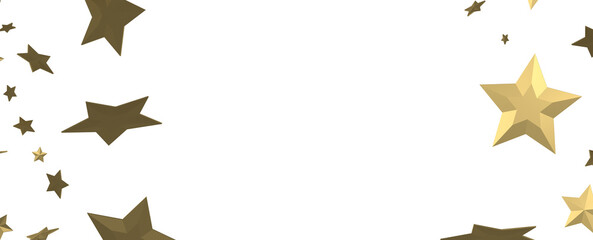 Celestial Extravaganza: 3D Illustration Captures the Beauty of Falling Stars