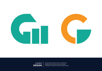 Collection of Letter G Logo designs for business finance and investment.