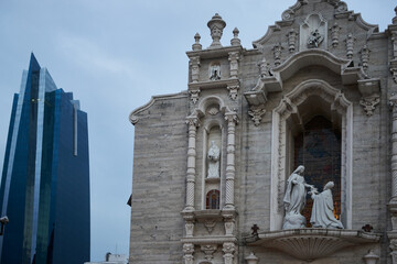 Fototapeta na wymiar National Shrine of the Immaculate Heart of Mary, Panama City, Re