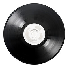 vinyl record isolated