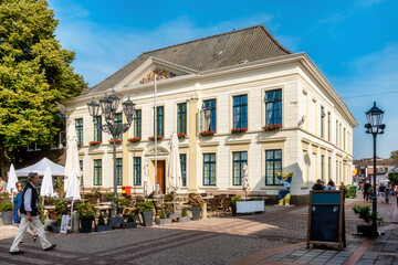 Town hall at the market in Esens im Harlingerland - Rathaus am Markt in Esens im Harlingerland