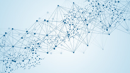 Global network connection. Global business. Social network communication. Internet technology. illustration