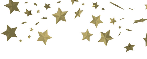 Cosmic Christmas Showers: Dynamic 3D Illustration of Descending Celestial Showers for the Holidays