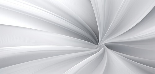 Delve into the realm of a grey and white abstract modern design background with radial blur,...