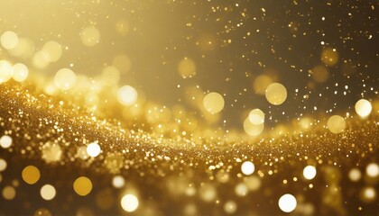 glitter sparkle gold background defocused abstract gold lights on background - obrazy, fototapety, plakaty