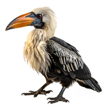 recommend clip art: hornbill isolated on transparent background ,hornbill bird png ,generative ai