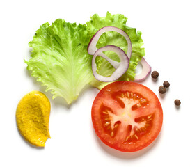 various food ingredients