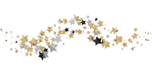 XMAS golden stars -